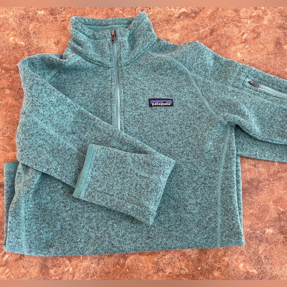 Patagonia women’s better sweater 1/4 zip